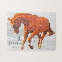 18:e födelsedagsdottern. pussel