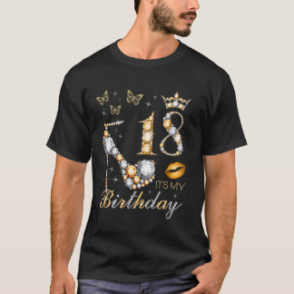 18:e Födelsedagsfest 18 år gammal 18:e födelsedage T Shirt