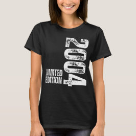 18:e födelsedagsgåva 18 års Dekoration Girl 20 T Shirt
