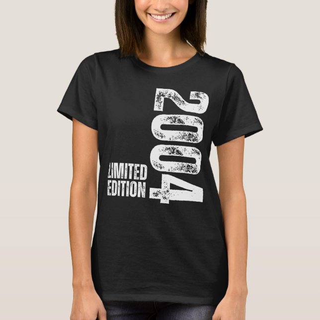 18:e födelsedagsgåva 18 års Dekoration Girl 20 T Shirt (Framsida)