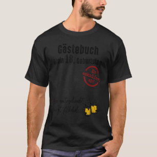 18:e födelsedagsgåva 18 års Dekoration Girl Gu T Shirt