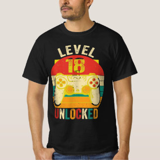 18:e födelsedagstidningen Gift Boys Manar 18-åriga T Shirt