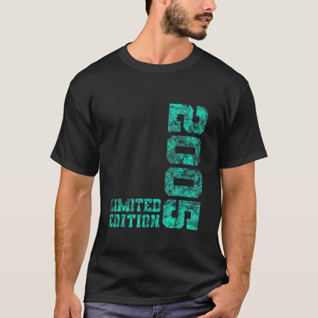 18:e födelsedagstjejen 2005 1 t shirt (Framsida)