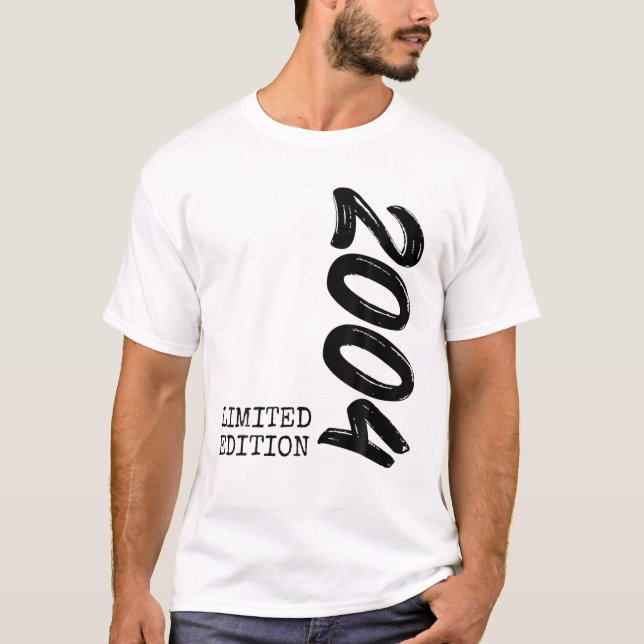 18:e födelsedagstjuppet Girl 2004 Begränsad Editio T Shirt (Framsida)