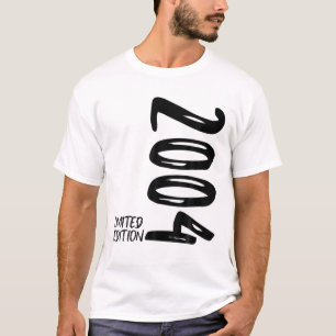 18:e födelsedagstjuppet Girl 2004 Begränsad Editio T Shirt