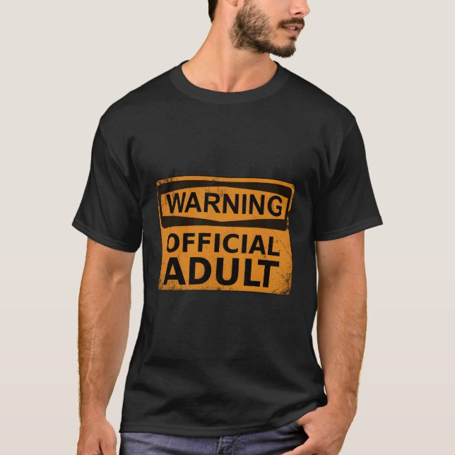 18:e för eller Officiell T Shirt (Framsida)