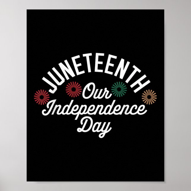 18:e grafikton för vår Independence day C Poster (Framsidan)