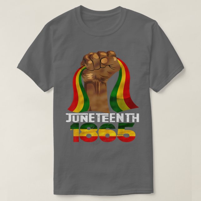 18:e juni 65 Afrikas amerikanska makt  T Shirt (Design framsida)