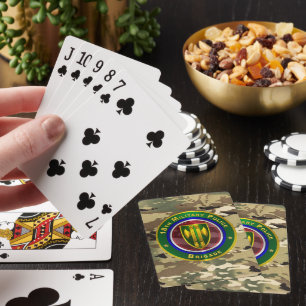 18:e MP militärpolisen brigaden  Casinokort
