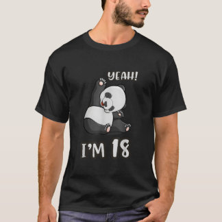 18:e panda Ja Im 18 T Shirt