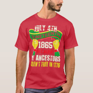 18:e Pridet för afrikansk svart historik (BL) T Shirt