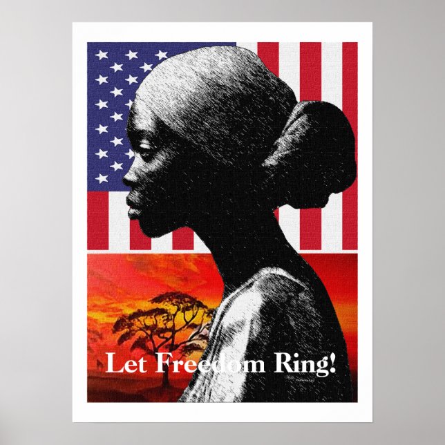 18:e urbanrytm: Poster med Afrocentric Giclee (Framsidan)