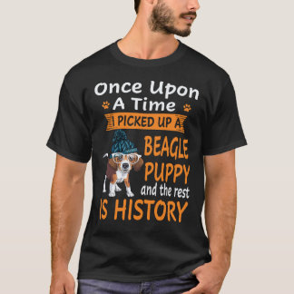 18 En gång i tiden - Beagle Valp Beagle T Shirt