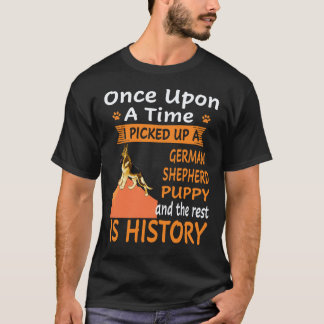 18 En gång tog jag upp en tysk herde T Shirt