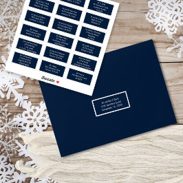 18 Enskilda mottagare Namn Adress marin vit Klistermärken