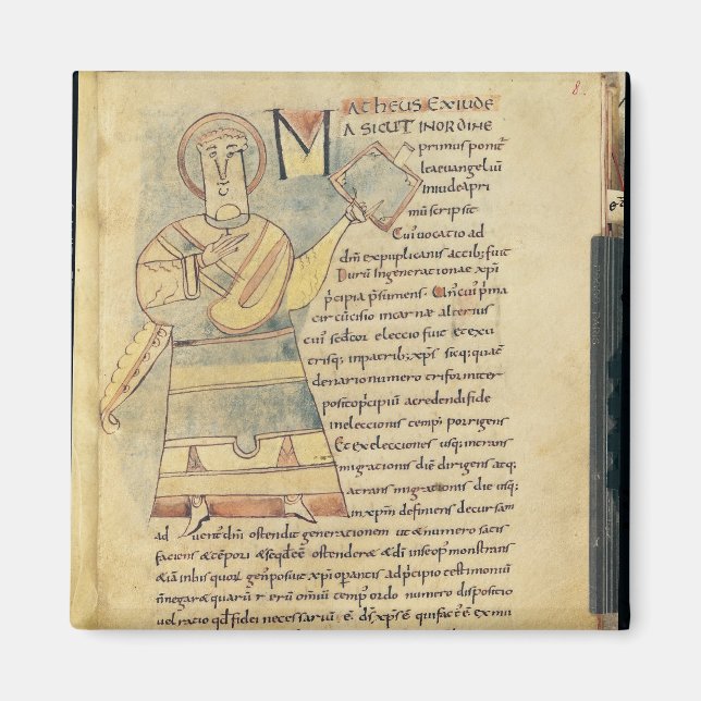 18 f.8 St. Matthew the Evangelist Magnet (Framsidan)