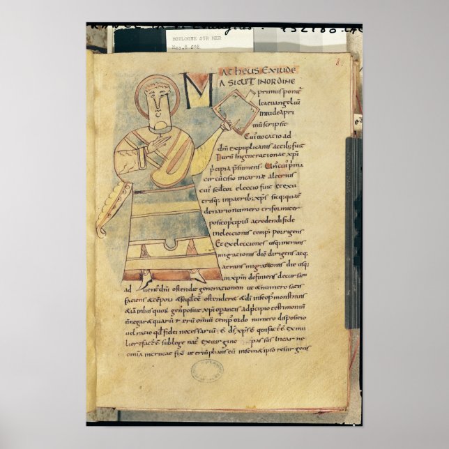 18 f.8 St. Matthew the Evangelist Poster (Framsidan)