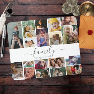18 Fotokollage Cute Family Kärlek-minne Musmatta