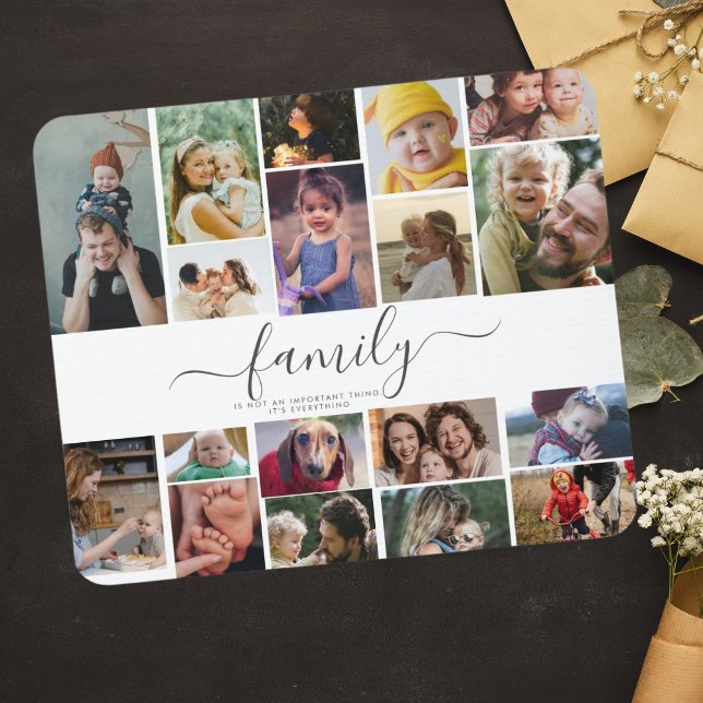 18 Fotokollage Cute Family Kärlek-minne Musmatta (Skapare uppladdad)