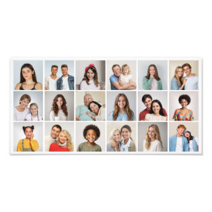 18 Fotokollage Editable Färg Fotoutvidgning Fototryck