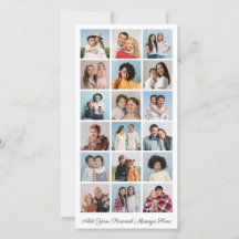18 Fotokollage lägg till din egen Hälsning