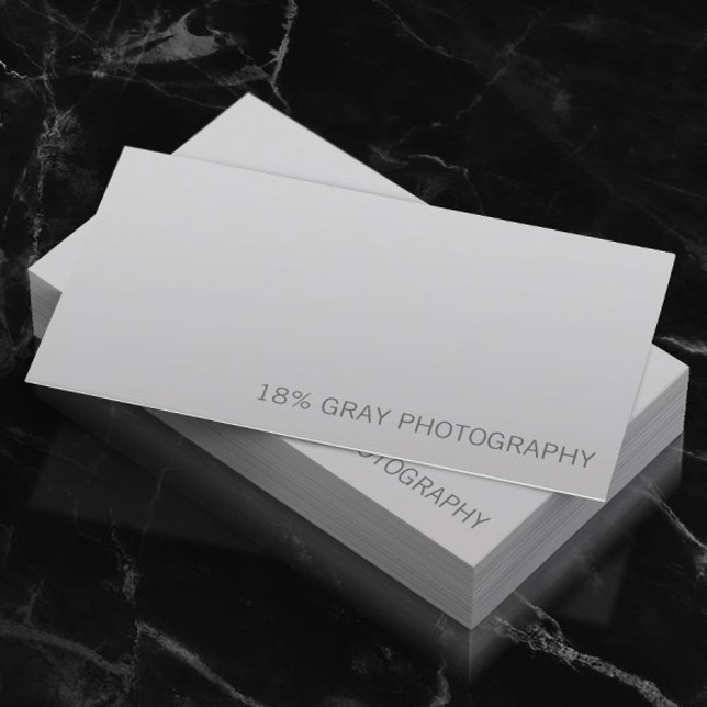 18 % Grått Card-fotoskrivare QR-kodAffärskort Visitkort (Skapare uppladdad)