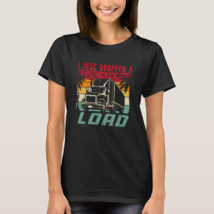 18 Hjulare transportör Lastbil I droppe bara T Shirt