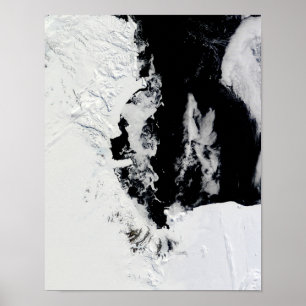 18 januari 2010 - Ross Sea, Antarctica Poster