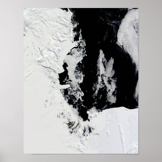 18 januari 2010 - Ross Sea, Antarctica Poster (Framsidan)