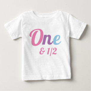 18 månader En och en halv födelsedag Baby T-Shir T Shirt