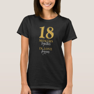 18 månader Tillsammans 18 månaders romanisk nivers T Shirt