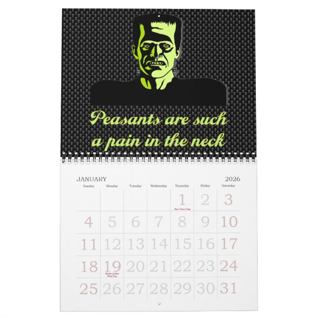 18-MånadHalloween kalender (Jan 2026)