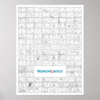 18-tums x 24-tums 120-dagarsprojekt Poster, Papper Poster