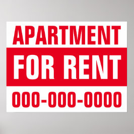 18-tums X 24-tums fack för Papper hyreshyra Poster