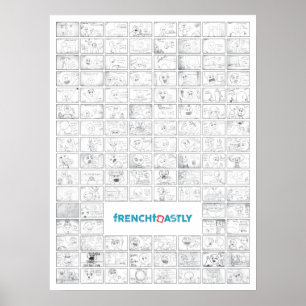 18" x 24" 120 dagar projekterar affischen, poster