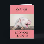 **18th** BIRTHDAY HUMOR FRÅN COMEDIC GRIS Card Kort<br><div class="desc">JAG ÄLSKADE ATT TA DEN HÄR FOTEN OCH SKAPAR DET HÄR KORTET FÖR ATT JAG "VET" NÅGON DÄR KOMMER ATT "KÄRLEK OCKSÅ" OCH JAG HOPPAS ATT NI GÖR TILLRÄCKLIGT FÖR ATT SKICKA ELLER GE DET TILL EN VÄNNADS- ELLER FAMILJEMEDLEM:) FÖRÄNDRA ÅLDERN OM DU BEHÖVER DET PÅ SEKUND.</div>