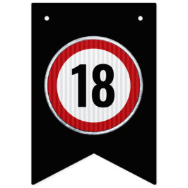 18th Birthday Speed Limit Sign - ANY AGE Vimplar
