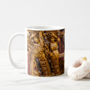 18th c. Coach-uppgifter. Museu dos Coches. Lissabo Kaffemugg