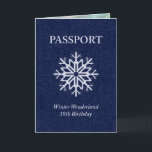 18th födelsedag för vinterunderlandpass inbjudan<br><div class="desc">passmall vid maydaze</div>