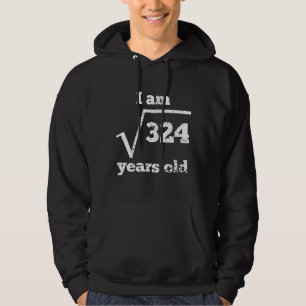 18th Födelsedagen kvadrerar rotar Sweatshirt