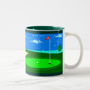 18th Hål Två-Tonad Mugg