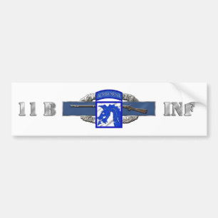 18th luftburna KÅR för INFANTERI 11B XVIII Bildekal