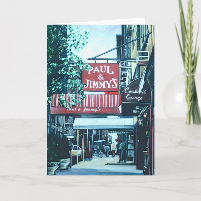 18th Street Gnistra Greeting Card Kort (Framsida)