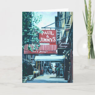 18th Street Gnistra Greeting Card Kort