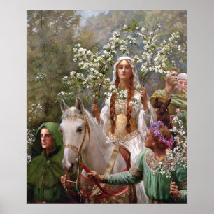 1900 av John Collier Poster
