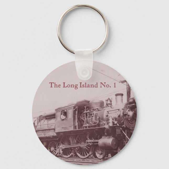 1900 Baldwin Locomotive Keychain Nyckelring (Framsida)
