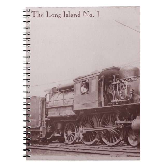 1900 Baldwin Locomotive Notebook Anteckningsbok (Framsidan)