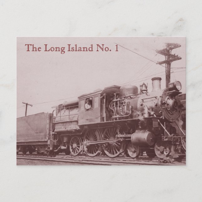 1900 Baldwin Locomotive Postcard Vykort (Framsida)