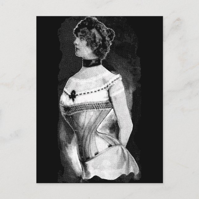 1900 Corset AD Vykort (Framsida)