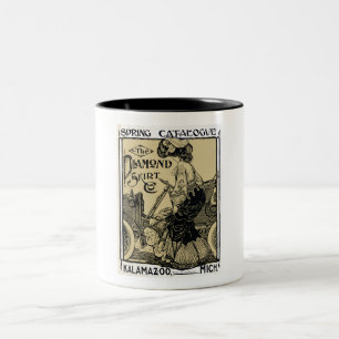 1900 MODE KATALOG AD Två-Tonad MUGG